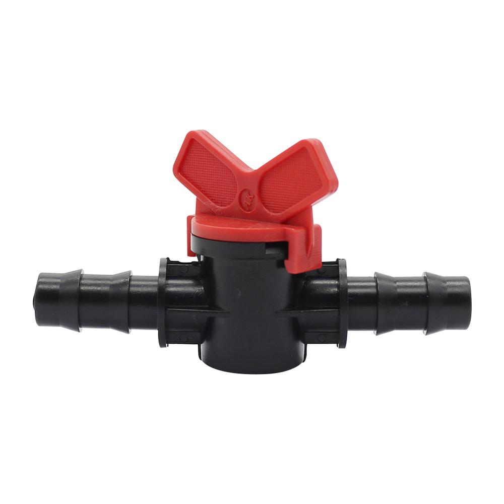 Garden Irrigation Pipe Valve 4/7mm 8/11mm Hose DN16 DN20 DN25 Pipe Waterstop Switch Garden Agriculture Water Control Valve 1Pc