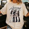 Aespa Illustration Shirt Kpop Girl Graphic Tee Art Idol Fan Gift Concert Outfit Top Breathable Material No Stuffiness In Hot Summer