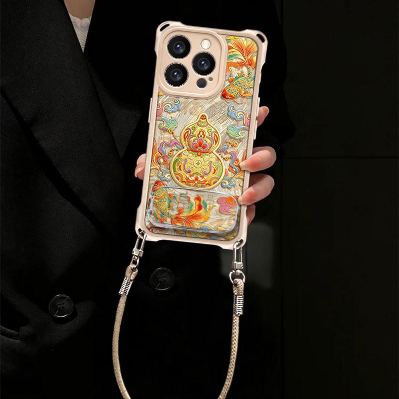 Koi gourd full model is suitable for Apple mobile phone case vivo Huawei OPPO Xiaomi Honor protective case
