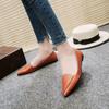 2025 Spring and Summer New Single Shoes Women's Pointed Flat-soled Comfortable Shoes Soft-soled Versatile Single Shoes Women