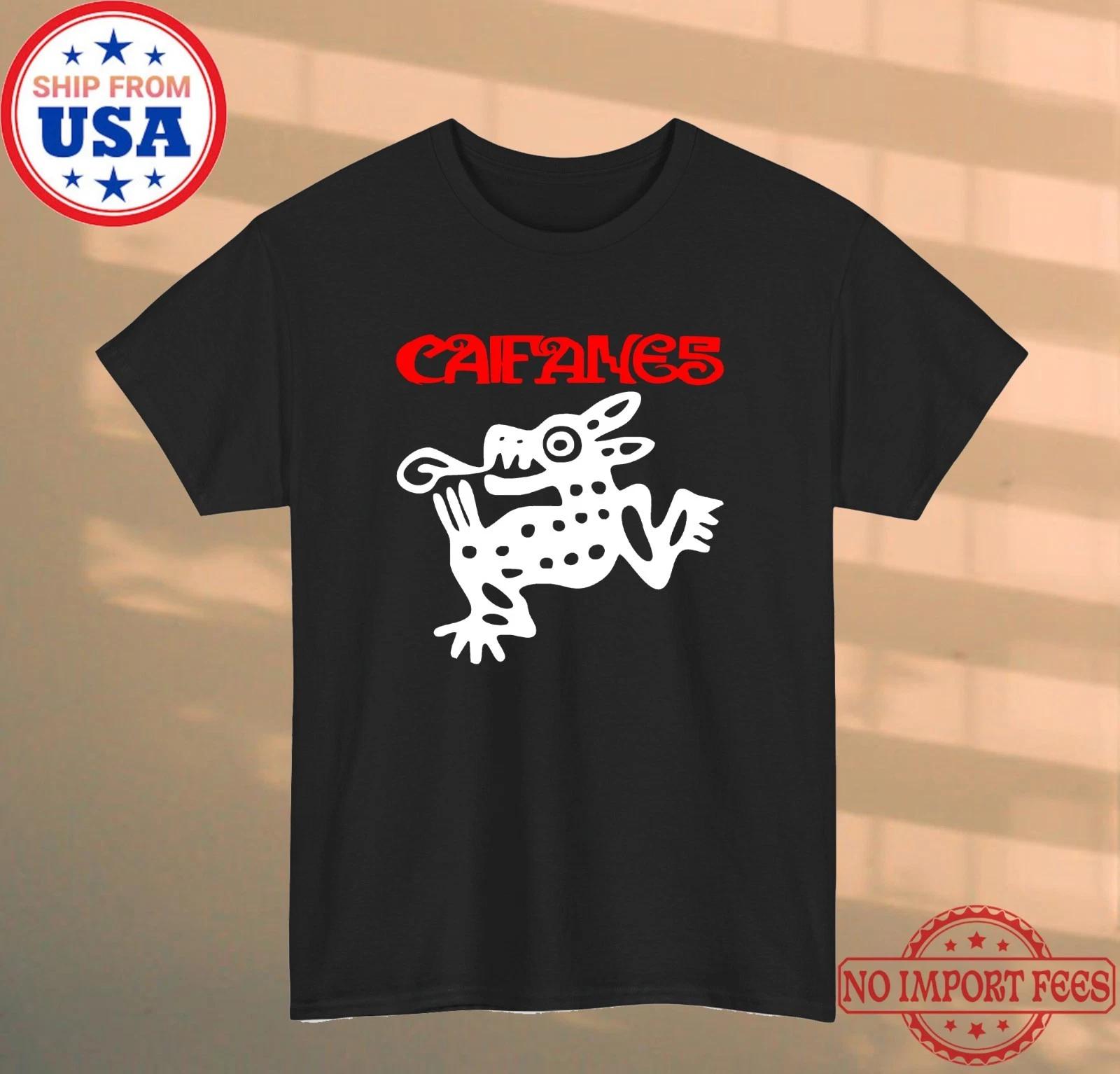 CAIFANES JAGUARES Men s Black Size S-5XL S