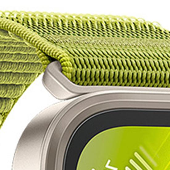 Watch Strap Stretchy Nylon Wristband Solid Color Soft Breathable Replacement Watch Strap