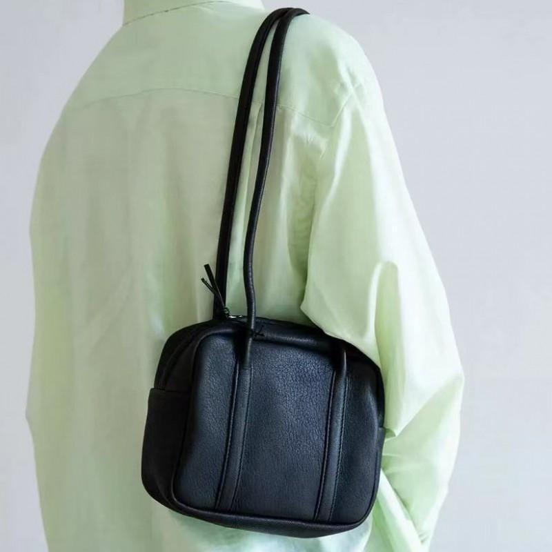 2026 Trendy Old Money Style Small Square Bag Luxury Versatile Boston Crossbody Underarm Women