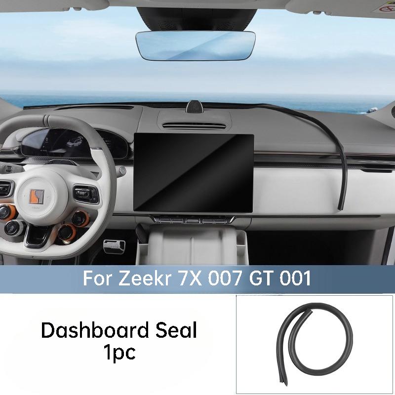 For Zeekr 7X 007 GT 001 Car Door Seal Strip B Pillar Dustproof Sound Insulation Weatherstrip Auto Interior Accessories