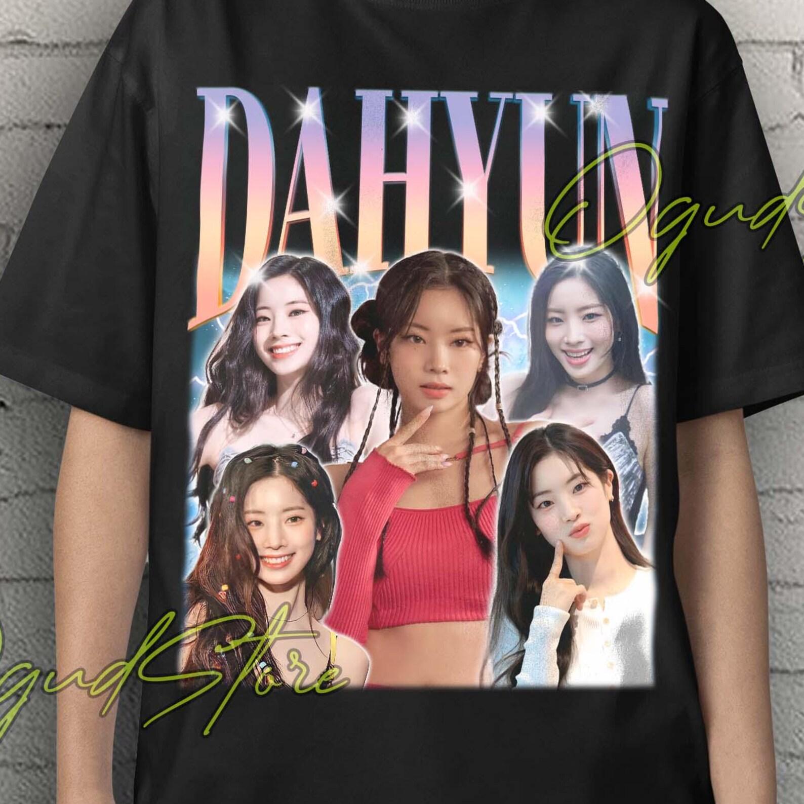 Dahyun Retro Shirt, Dahyun Twice Tshirt, Dahyun Fan Gift, Retro Dahyun Sweatshirt, Dahyun Korean Singer, Dahyun Idol Gift, Kpop Dahyun Tees S