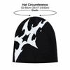 Y2K Jacquard Knitted Hat Hip-hop Casual Skullcap Fashion Winter Hat  for Men Women