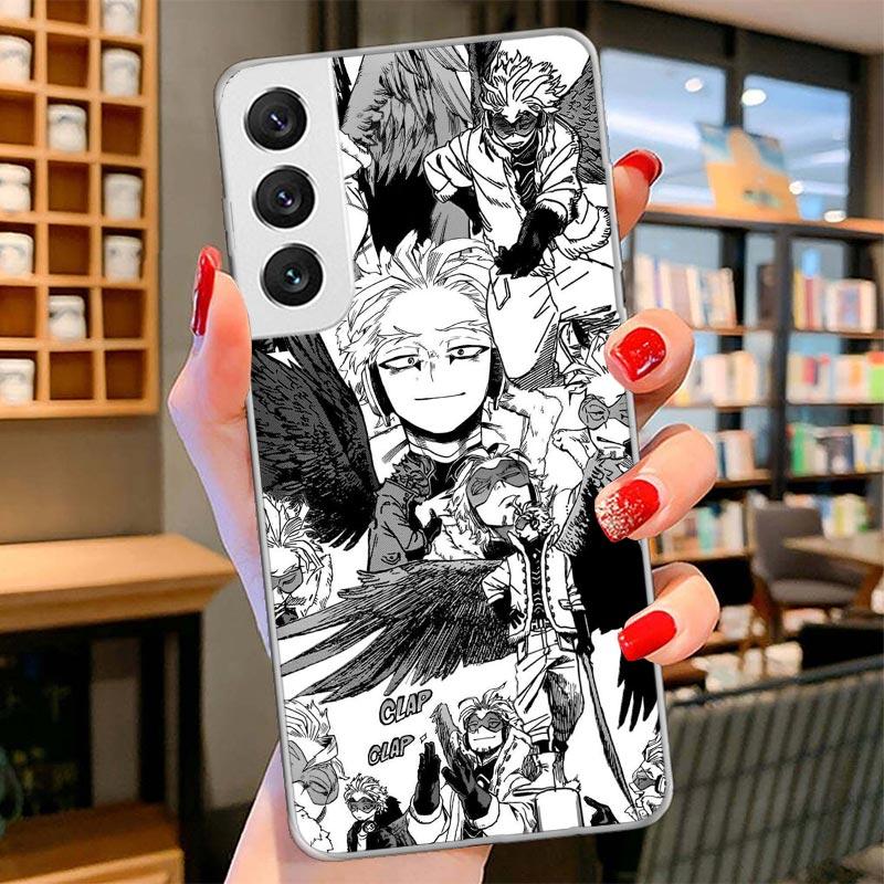 My Hero Hawks Cover Phone Case For Samsung Galaxy S26 S25 Edge S24 Ultra S23 S22 Plus S21 S20 FE Soft Fundas Shell Galaxy S25 S2