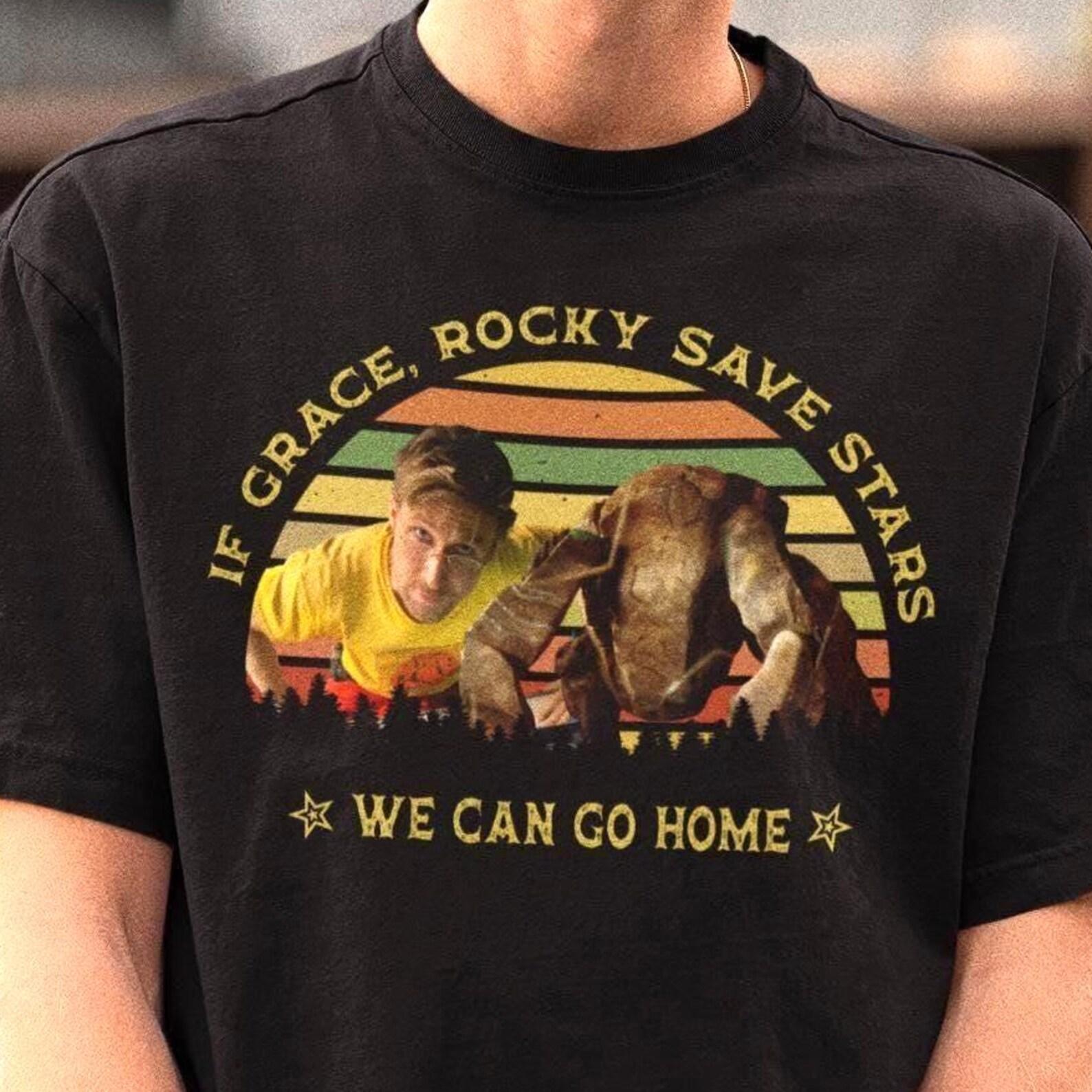 Unisex Ryland Grace & Rocky Shirt - Project Hail Mary Tshirt,Jazz Hands S