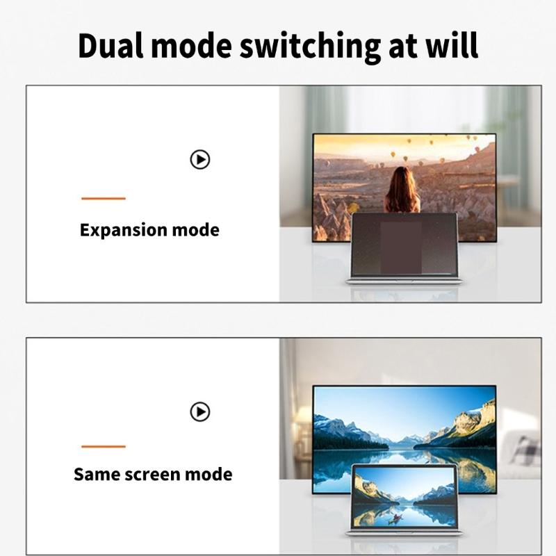 8K Mini to Cable Bi-Directional Mini to Cable 8K for Laptops Monitors