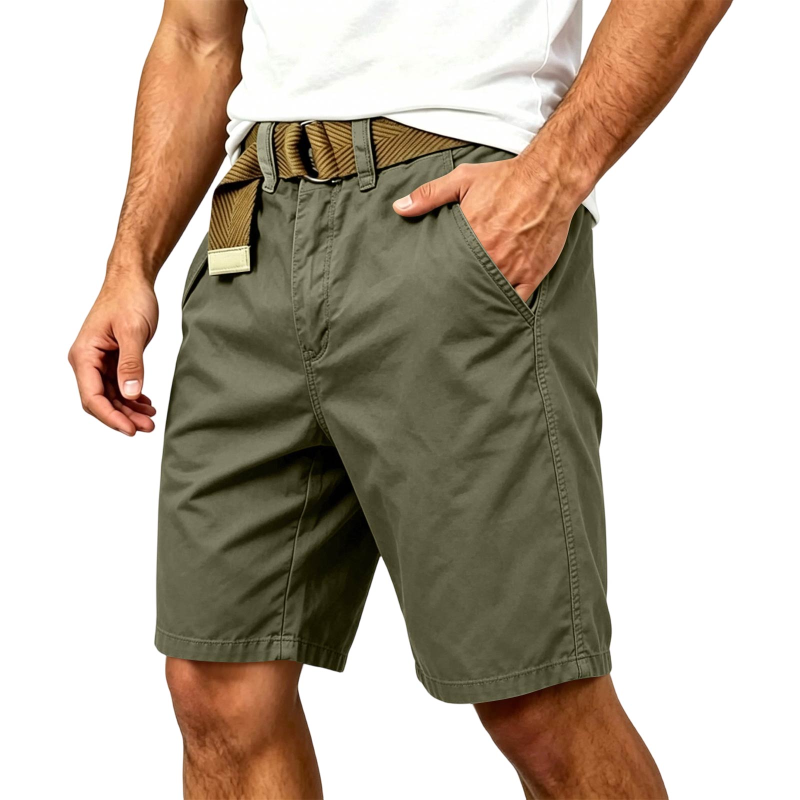 Men s Casual Beach Shorts for Summer Outdoor Wear - Trendy Versatile Everyday Shorts L