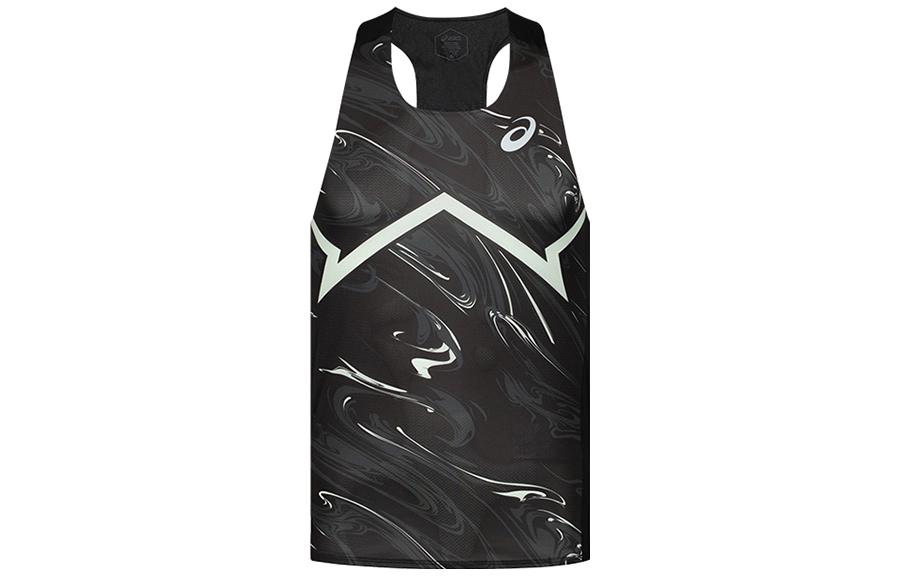 ASICS Tank Tops Men s Black Crew Neck Moderate Other 2091A615-001 M