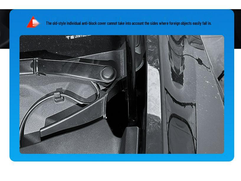 Tesla Model Y Hood Gutter Anti-Clog Cover