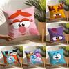 Cartoon Anime BalloonToons KKikoRiki Pillow Case Linen Pillow Case Sofa Home Decor Cushion Cover Cushion Cove