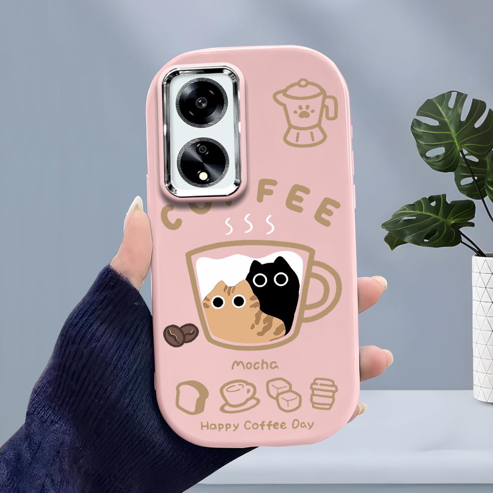 Jednobarevný stříbrný okraj čočky měkký tekutý silikon nárazuvzdorný obal na telefon pro iPhone Samsung Huawei Honor Xiaomi Redmi OPPO Realme Vivo Infinix Tecno