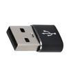 3PCS Plug and Play USB 2.0 Male to TypeC Female Adapter  Computer Use