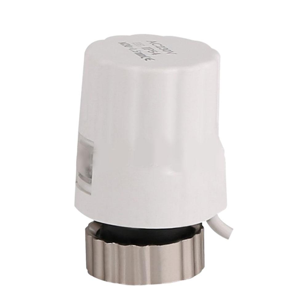 1 STK Elektrothermischer Stellantrieb Weiß AC230V M30*1,5mm Fußbodenheizung Heizkörper Wohnzimmer Renovierung DIY Zubehör
