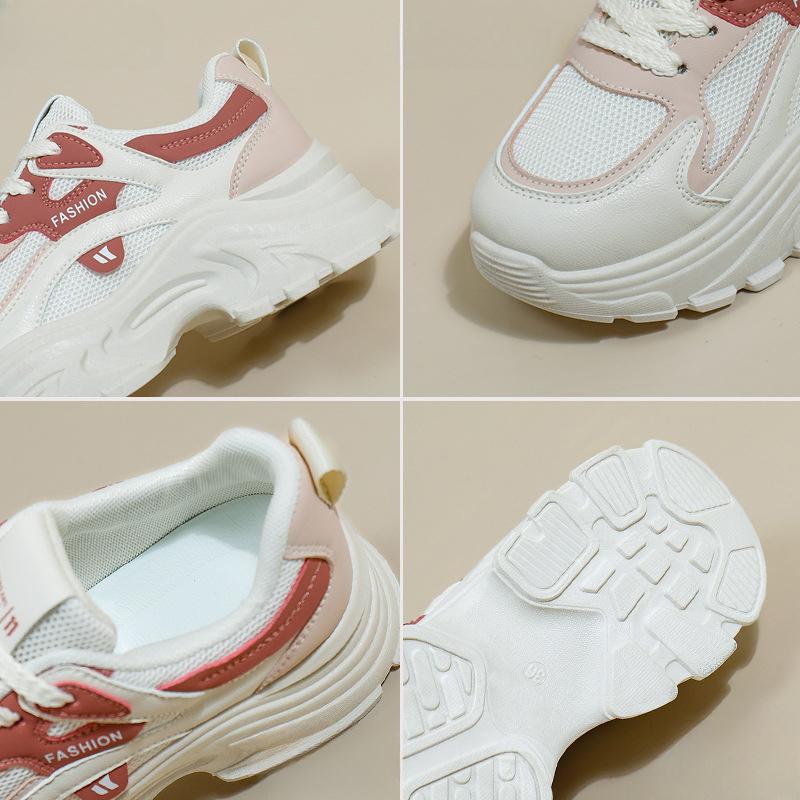 Plattform Papa Schuhe Frühling Neue Straße Snap Student Lauf Sneaker Höhe Zunehmende Freizeit