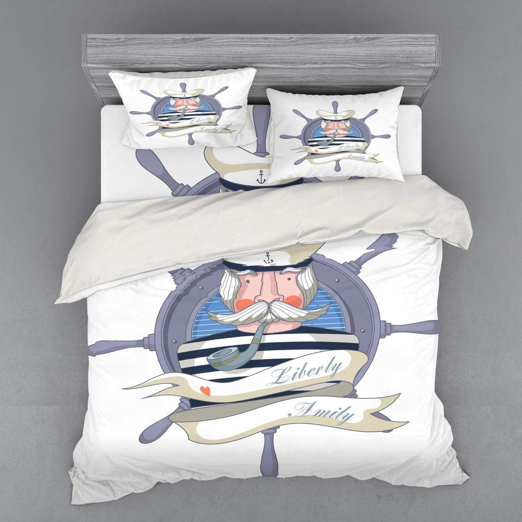 Steering Wheel Duvet Cover For Adults Queen Quilt Covers Lightweight Down Bedroom Decor 2 Pillowcases 1 Duvet Cover No Comforter