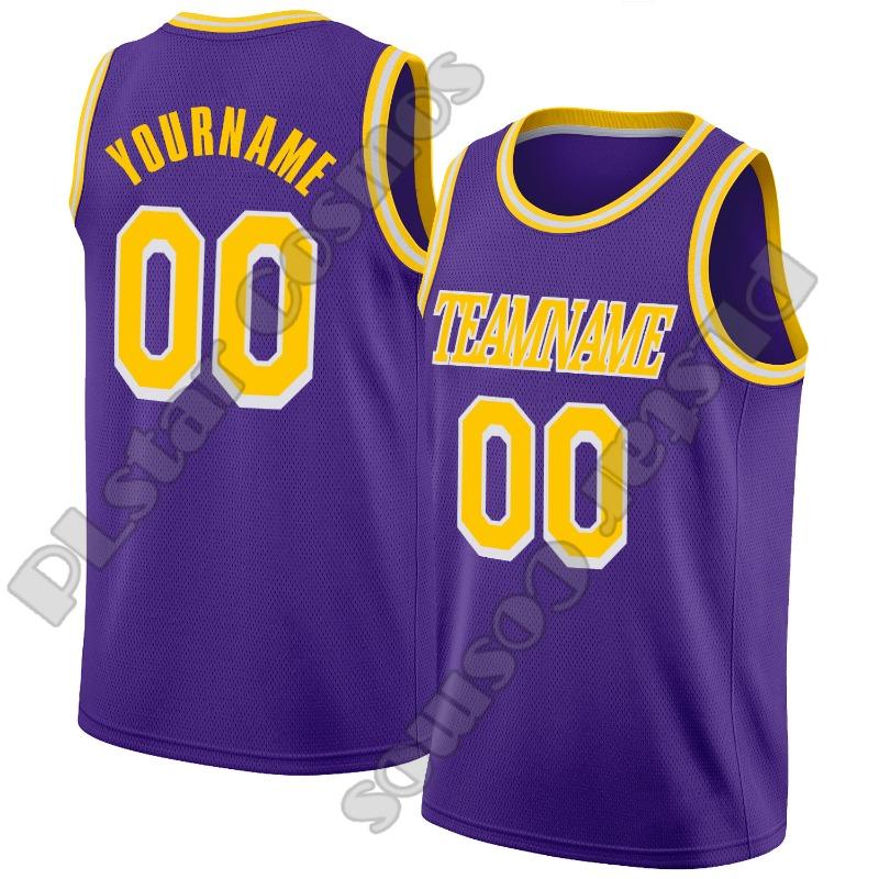 Custom Name Team Number Basketball Jersey Shirts Retro Pattern Sportswear Vintage Summer Tank Top