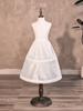 50cm Petticoat Child's Fishbone Support Mid-Length Girls' Princess A-Line Underskirt with Elastic Waistband