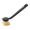 1 Pcs Pot Brush Dishwashing Brush Oil Free Long Handle Pots Brush Cleaning Dishwashing Brush Kitchen Brush Kitchen Cleaning Pan