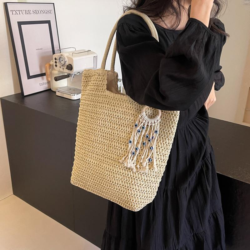 Large Capacity Bag Women's Straw Tote Bag