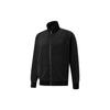 Iconic T7 Embroidered Logo Retro Sports Suede Stand Collar Jacket Black Men's 532936-01