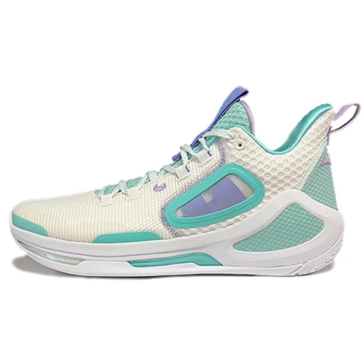 

Anta Fabric Cushioning Slip Resistant Abrasion Resistant Coverage Support Low top Basketball Shoes Men s 512210501-3 47