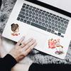 50Pcs Stationery Sticker Waterproof Vibrant Designs Love Reading Book Pattern Stickers for Kids Teens Adults