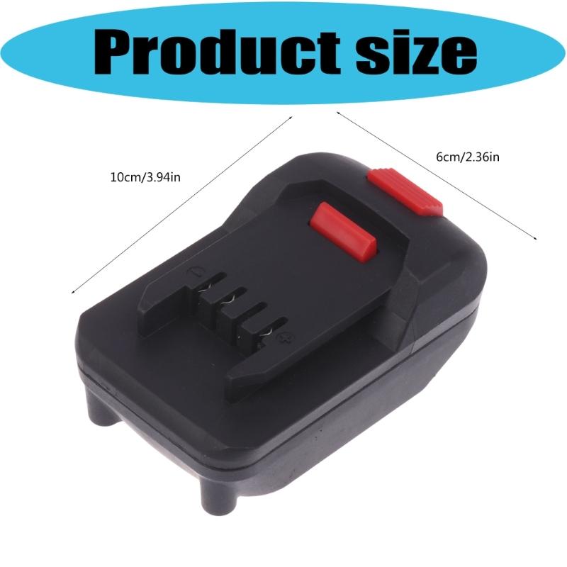 Installation Battery Adapter for Power Tool Enabling Immediate Operation in Gardening and Repairing Without Others Tool