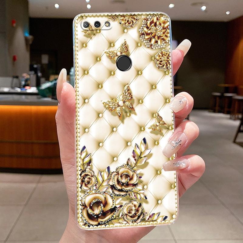 

Casing For Huawei Nova 2 Lite LDN-L21 LDN-LX2 /Y7 Prime 2018 Aesthetic Luxury Cute Cool Transparent Soft Silicone TPU Phone Case Huawei Y7 Prime 2018