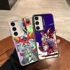 Gurren Lagann Handyhülle Für Samsung Galaxy S25 S24 S23 S22 S21 S20 Note20 Ultra Plus Fe farbig silberne Hülle
