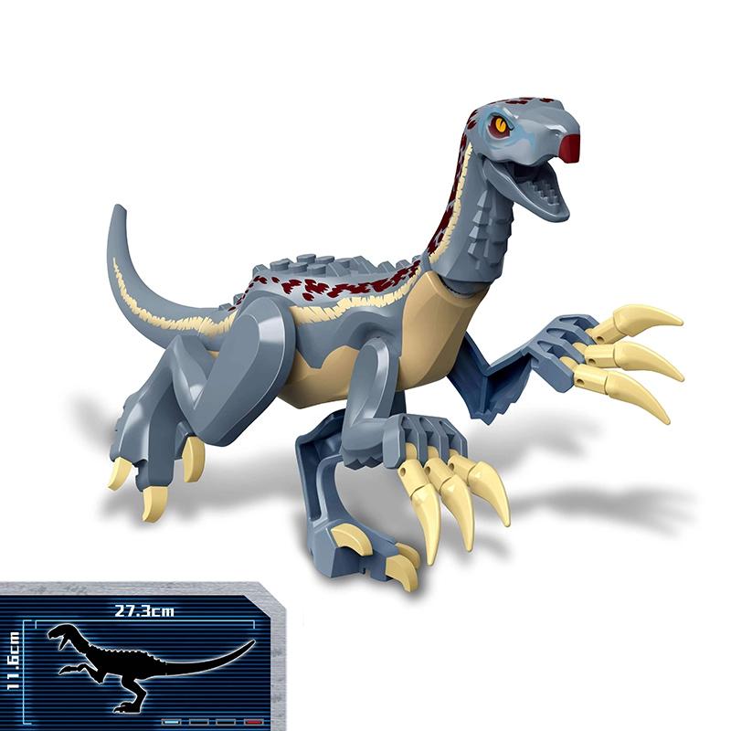 Jurassic World 2 Dinosaurs Figures Tyrannosaurus Rex Indominus Rex I-Rex Indoraptor Building Blocks Kids Toy Compatible