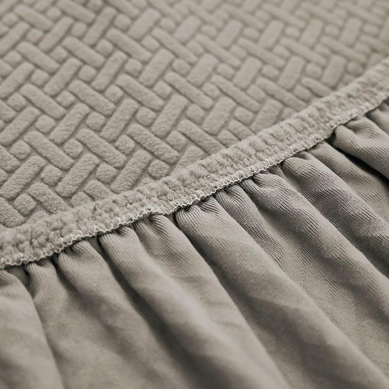 Thick Sofa Cover for Living Room Elastic Jacquard 1/2/3/4 Seater Sofa Cover L-shaped Corner Sofa Cover