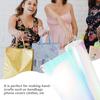 1 Sheet Iridescent Pvc Fabric Colorful Film For Diy Bag Making Holographic Vinyl Roll Craft Patchwork Material Sewing Accessory