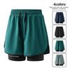 2026 Dual-Layer Men's Shorts: Sports, Running, Beach, Fitness