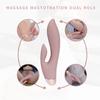 G Spot Rabbit Vibrator pro ženy, vibrátor dildo 2 v 1 se vzory pro stimulaci klitorisu vagíny, sexuální hračky pro dospělé