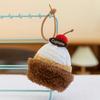 Creative Afternoon Tea Doll Dessert Cherry Chocolate Fruit Cake Keychain Pendant Grabber Doll Gift