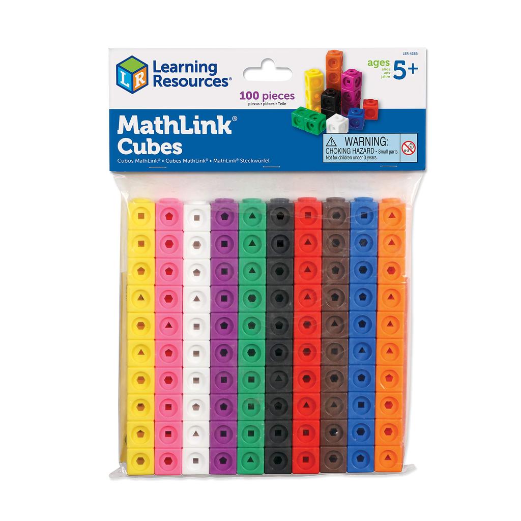 Learning Resources Cubes LER 4285 MathLink(R) (100 Cubes)