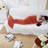 Mermaid Tail Blanket For Teens With Faux Cashmere Material Cozy Gift For Spring And Autumn Use