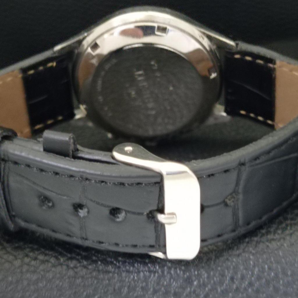 VINTAGE ORIENT AUTOMATIC 46941 JAPAN MENS GREEN COLOR DIAL WATCH A700635-5 R204-a700635
