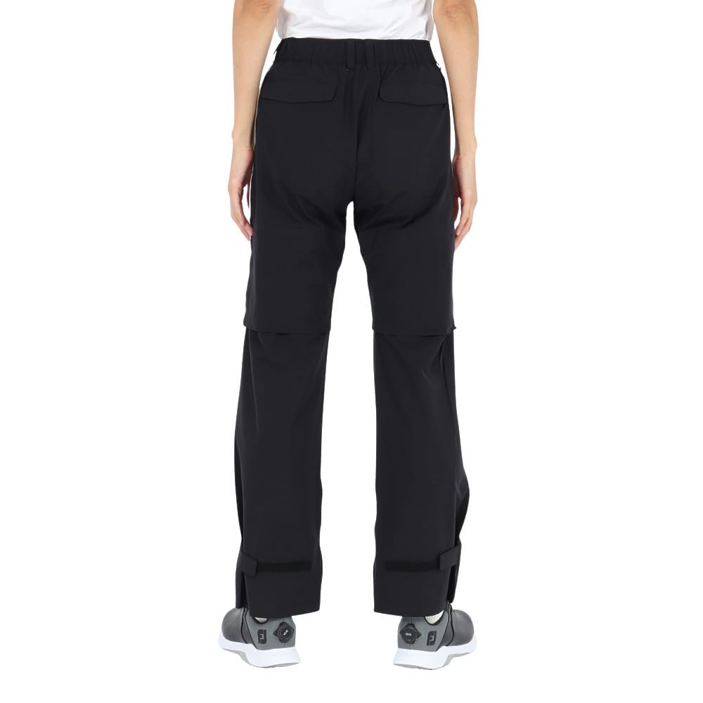 Coq Sportif Rainwear Top and Bottom Detachable Storage Bag Light QGWXJH00W BG00 [Le Golf] [Stretch Forcer] Set, Sleeves, Ventilation, Included,