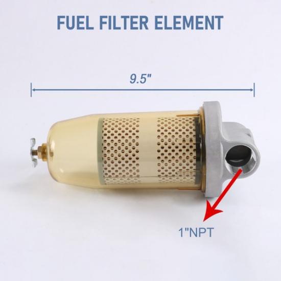 B10-AL Fuel Tank Assembly For 3307454S Fuel Filter Base & Bowl, Housing