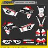 PowerZone For GASGAS  Custom Team Graphics Backgrounds Decals For EC Stickers Kits For GASGAS 2007 2008 2009 EC 200 250 300 350