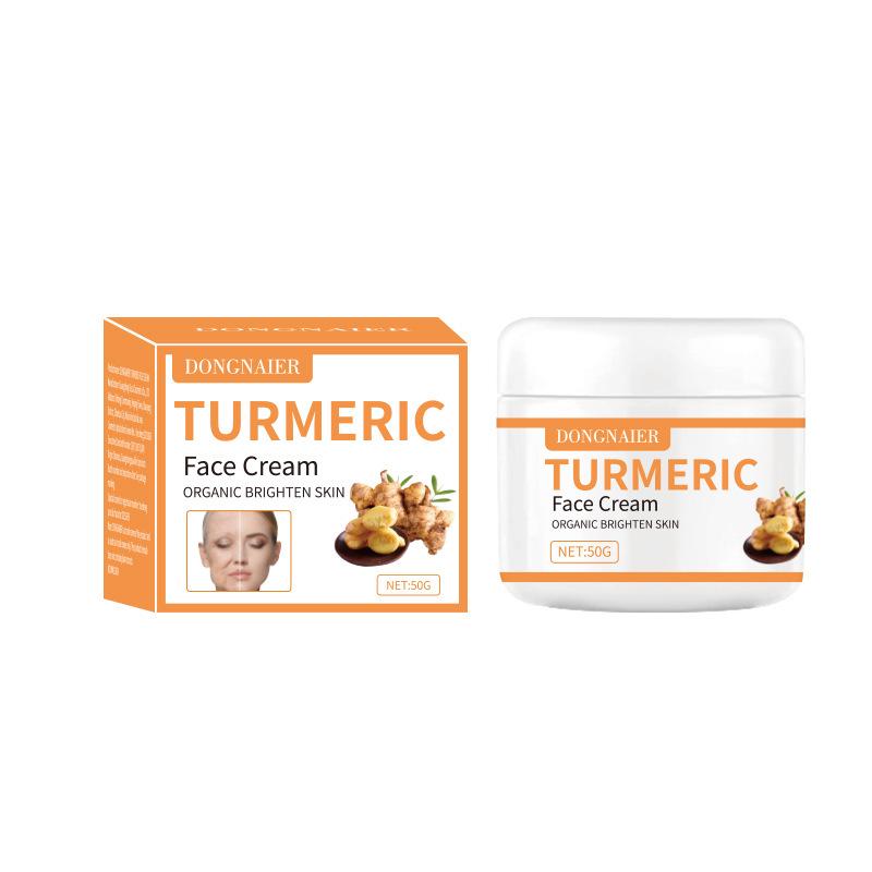 Turmeric Hydrating & Nourishing Face Cream for Moisturizing and Skincare Massage