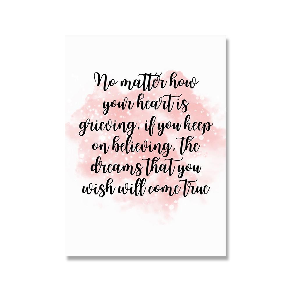 

Сестры делают лучших друзей холст картины скандинавский позитивный розовый плакат с цитатами современная настенная картина девушка спальня домашний декор 21x30cm No Framed