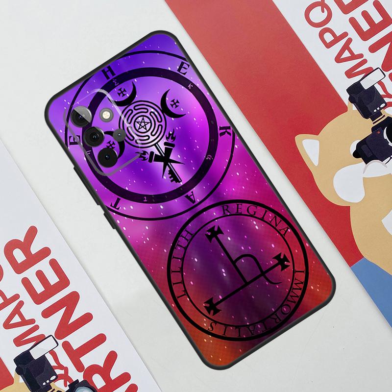 Sigil of Lilith Case For Samsung Galaxy A06 A16 A36 A56 A55 A35 A33 A53 A13 A23 A17 A54 A34 A14 A52 A32 A15