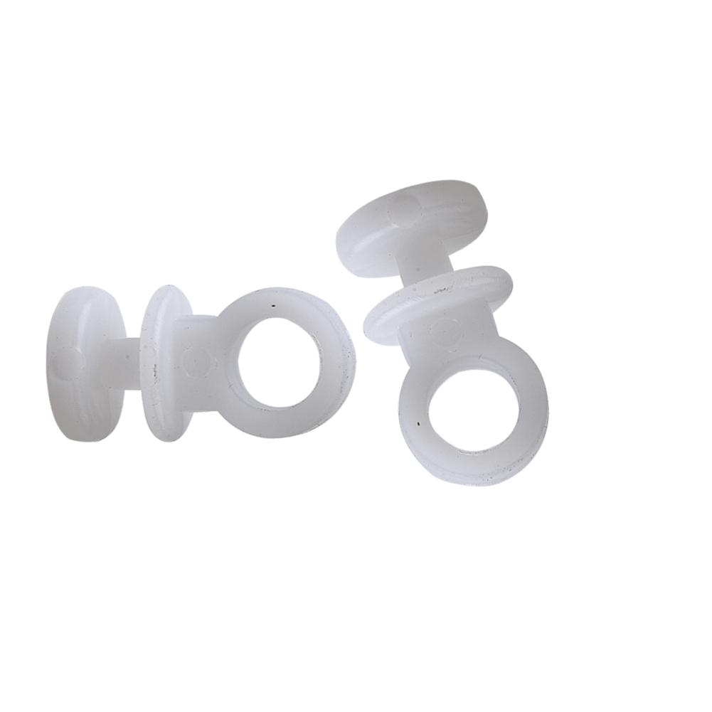 Stabile Vorhangschiene Schienenhaken Van 50 Stück Kunststoff