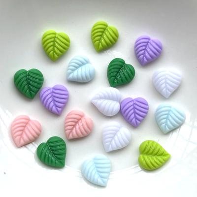 20 stuks willekeurig gemengd mooi blad hars plat decoratie diy sieraden oorbellen haarspeld decoratie plakboek