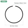 M METERXITY 4 Pack Piston Ring Set 46mm X 1.5mm Standard Piston Ring, Piston